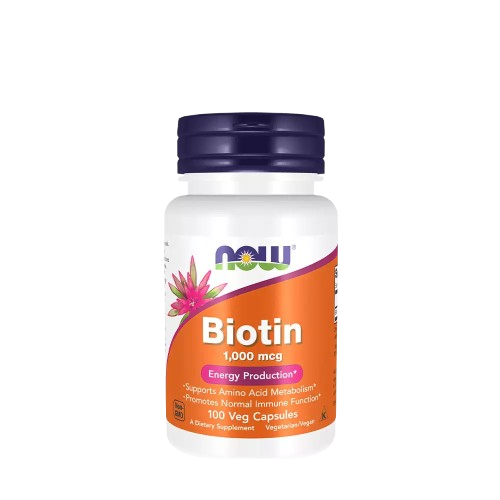 NOW Foods, Biotine, 1000 µg, 100 capsules végétariennes