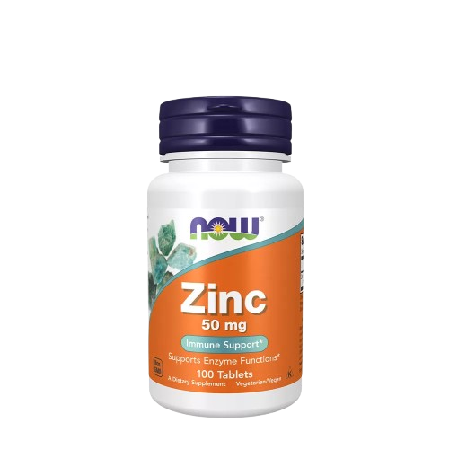 NOW Foods, Zinc, 50 mg, 100 comprimés