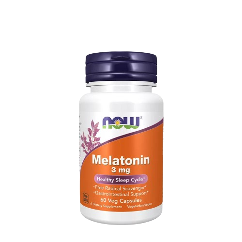 NOW Foods, Melatonin, 3 mg, 60 comprimés