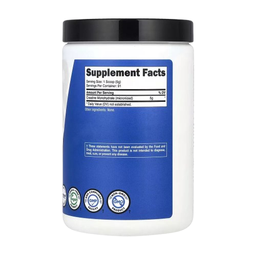 Nutricost, Creatine Monohydrate Poudre (453 g Sans Arôme )