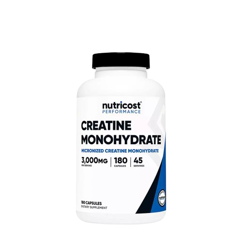 Nutricost, Creatine Monohydrate Capsules (180 Capsules)