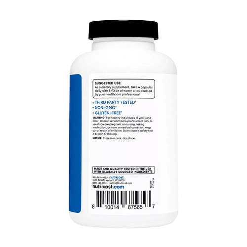 Nutricost, Creatine Monohydrate Capsules (180 Capsules)