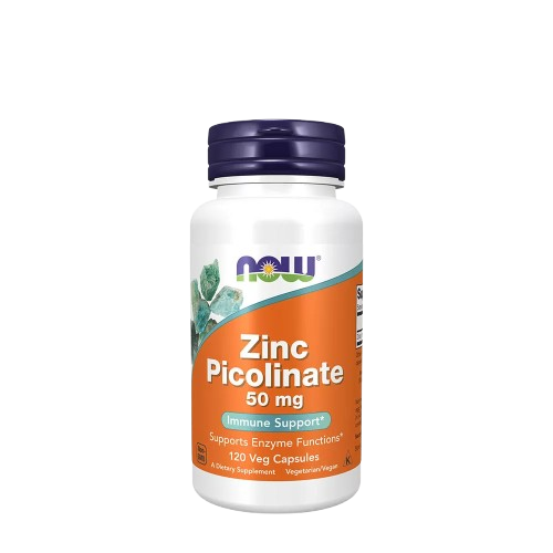 NOW Foods - Zinc Picolinate 50MG (120 Comprimés)