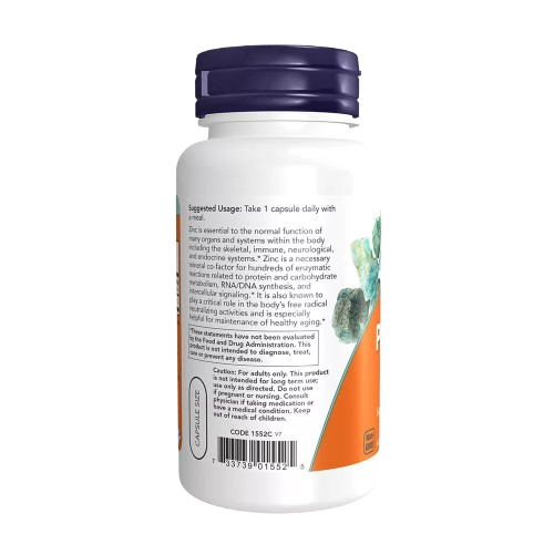 NOW Foods - Zinc Picolinate 50MG (120 Comprimés)